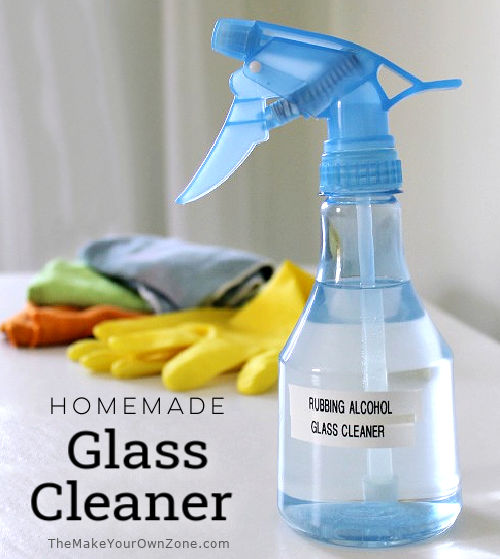 homemade glass cleaner