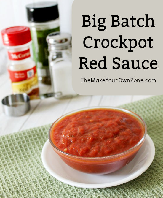 big batch crockpot red sauce
