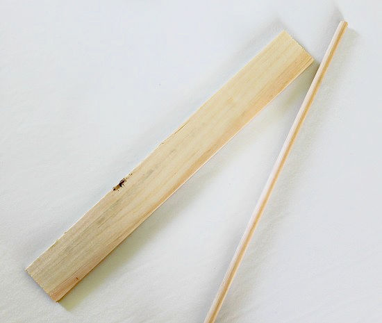 supplies for a homemade jewelry organizer