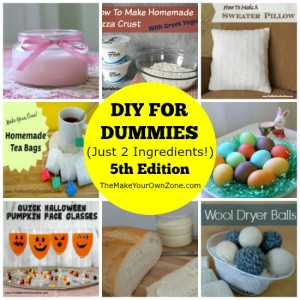 Easy DIY ideas with only 2 ingredients