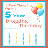 It’s My Blogging Birthday!
