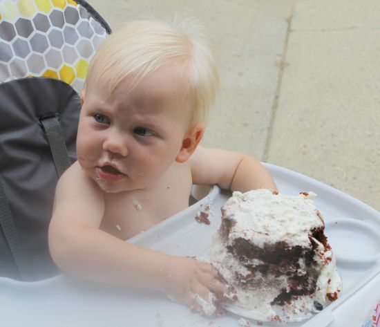 How to make a one year old birthday party smash cake