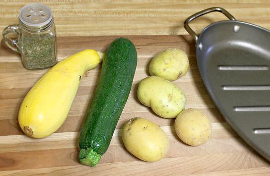vegetables with homemade seasoning blend