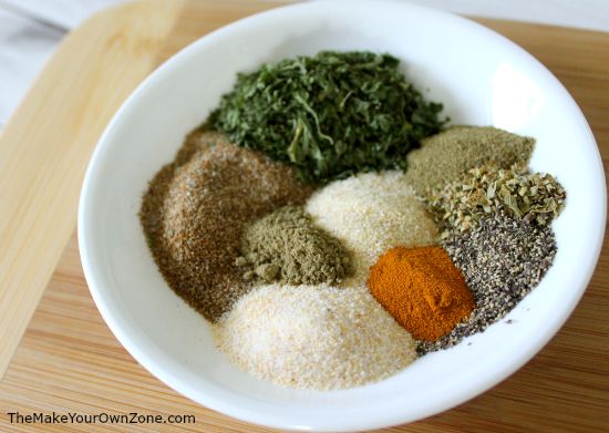 Make your own vegetable seasoning spice blend - a money saver that tastes great on any grilled or cooked vegetables.