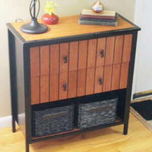 making an Ikea dresser into a foyer table
