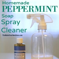 Peppermint Soap Spray Cleaner