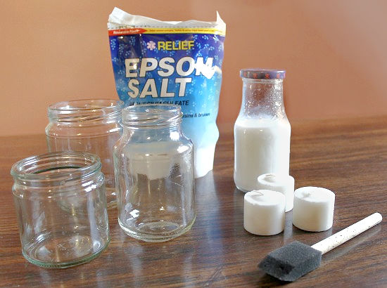 supplies for homemade jar luminaries