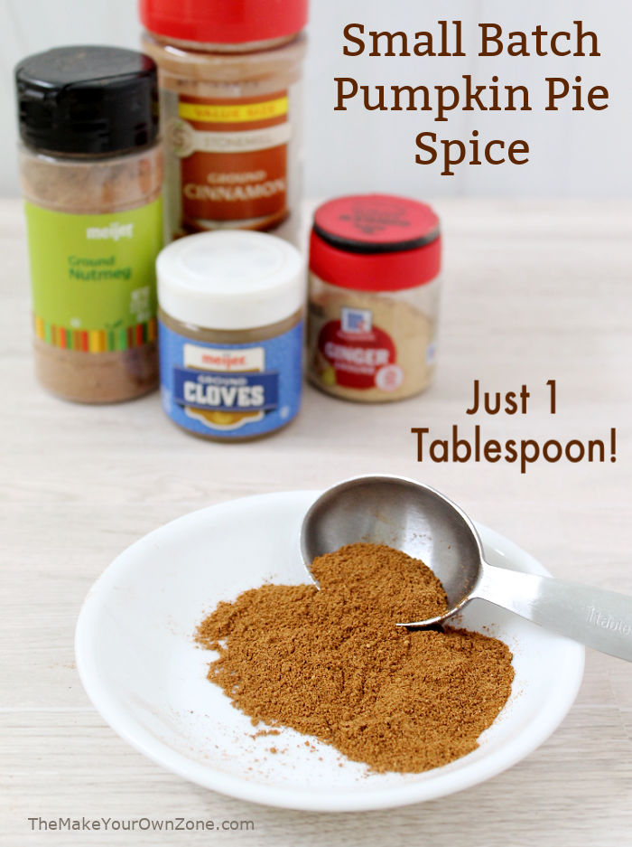 Homemade pumpkin pie spice blend