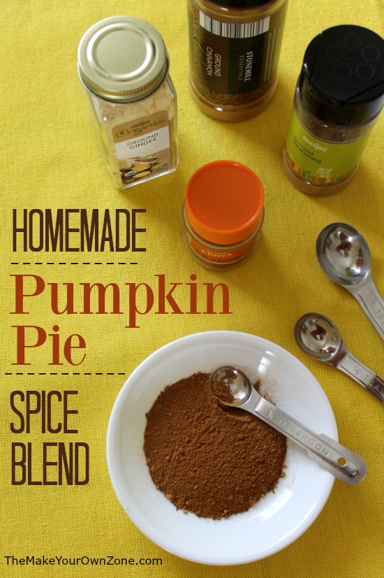 Homemade Pumpkin Pie Spice Blend Recipe
