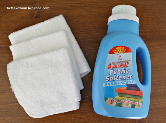 Make Your Own Dryer Softener Sheets - The Make Your Own Zone