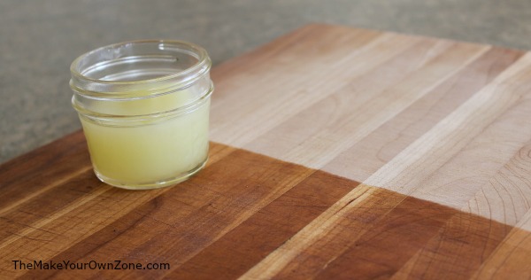 Make your own wood cutting board conditioning cream
