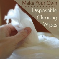 Make your own disposable cleaning wipes