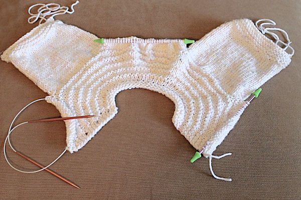 knitting a 5 hour baby sweater