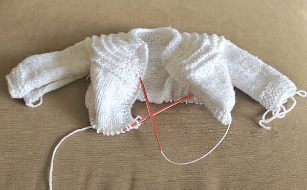 knitting a 5 hour baby sweater