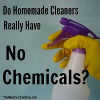 Homemade With No Chemicals? Not Really