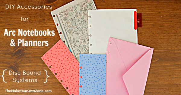 Ideas for DIY accessories for Arc notebooks and planners