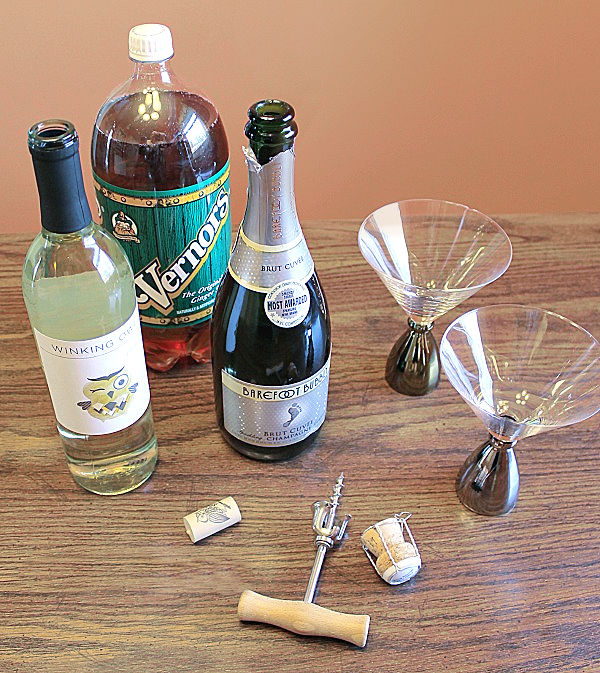 ingredients for sparkling punch