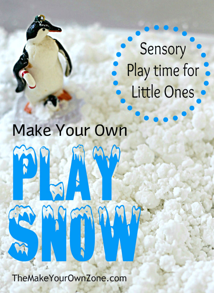 homemade play snow
