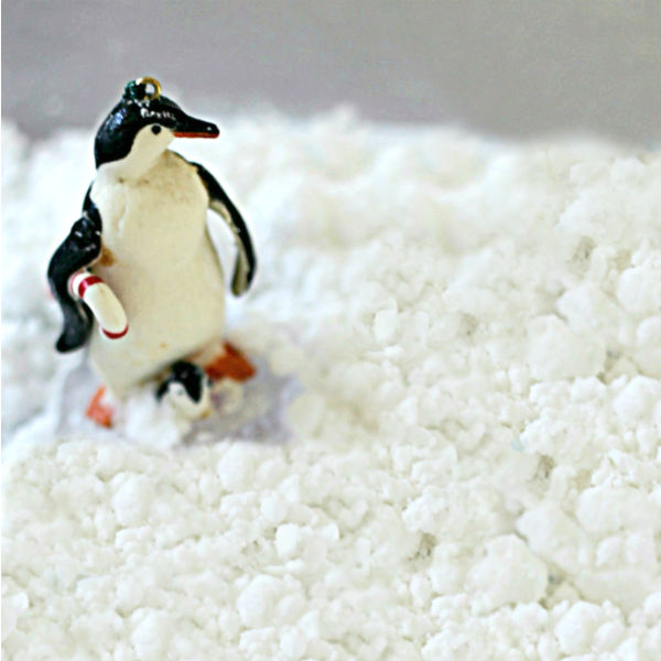 DIY Sensory Play Snow