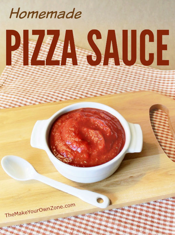 homemade pizza sauce