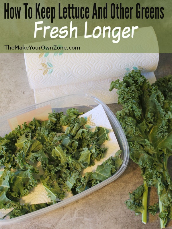 How to Store Lettuce, Kale, and Leafy Greens for Weeks - Live Simply