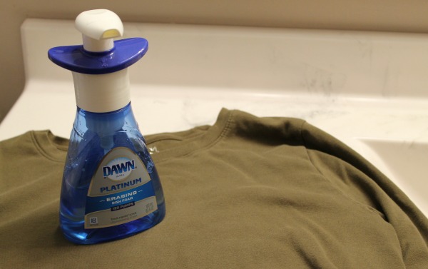 How to remove oily stains that have been through the washer and dryer