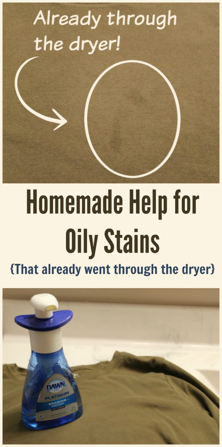 Help For Stains That Went Through The Dryer The Make Your Own Zone