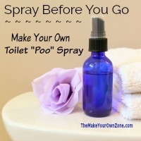 Homemade Spray Before You Go Poo Spray