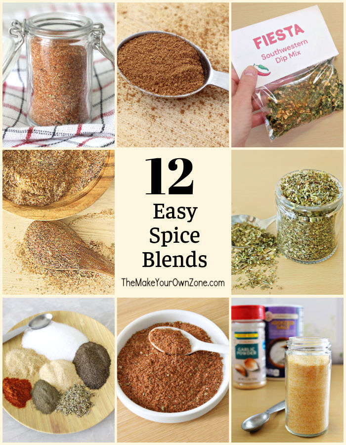 homemade spice blends