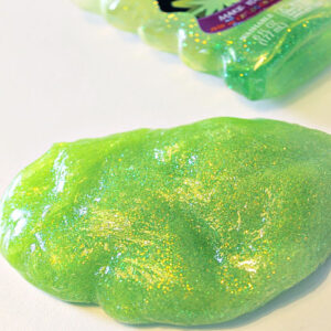 homemade glitter slime