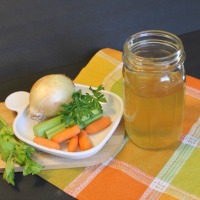 How to make your own vegetable stock - An easy homemade recipe to make homemade low sodium vegetable broth