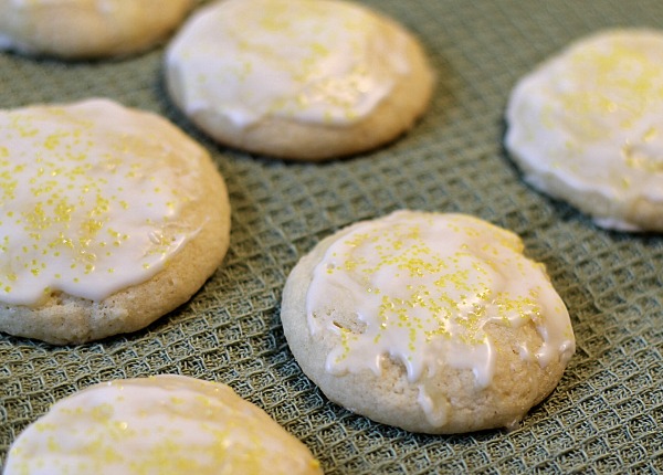 Homemade limoncello cookie recipe with limoncello glaze