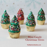 Mini Candy Christmas Trees