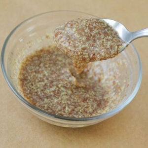 how to make a flax egg replacement