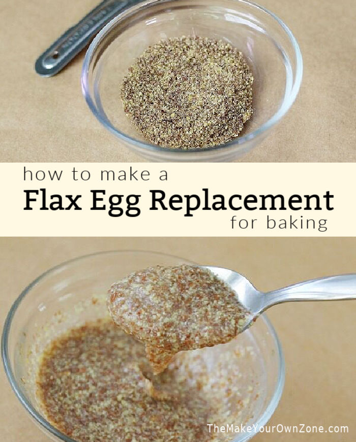 making a flax egg replacement