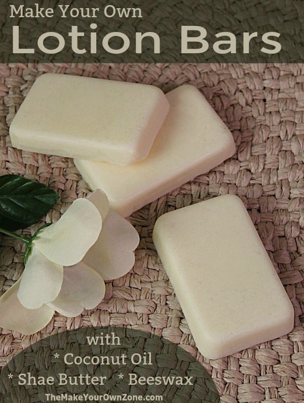 Homemade Lotion Bars - Natural Moisturizing with Coconut Oil, Shae Butter, and Beeswax