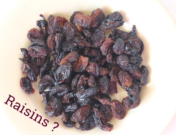 Trying to make homemade raisins