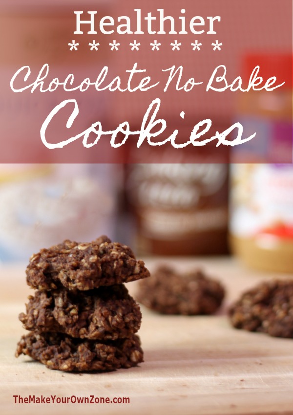 How to make a healthier version of the traditional chocolate no bake cookie recipe