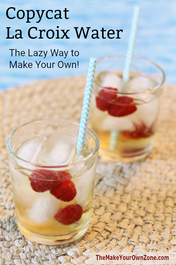 copycat Lacroix water