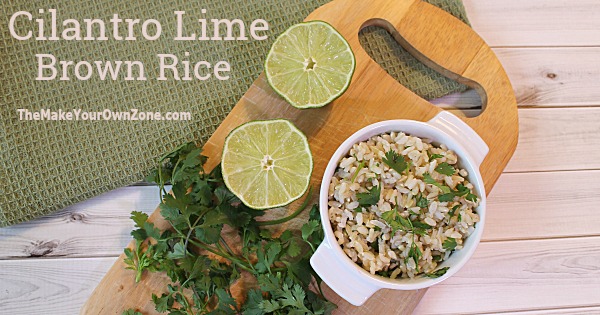 Make brown rice tasty with this easy Cilantro Lime Rice recipe