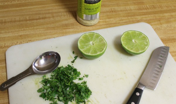 Ingredients for Cilantro Lime Rice recipe