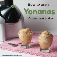 Using a Yonanas for Healthy DIY Ice Cream