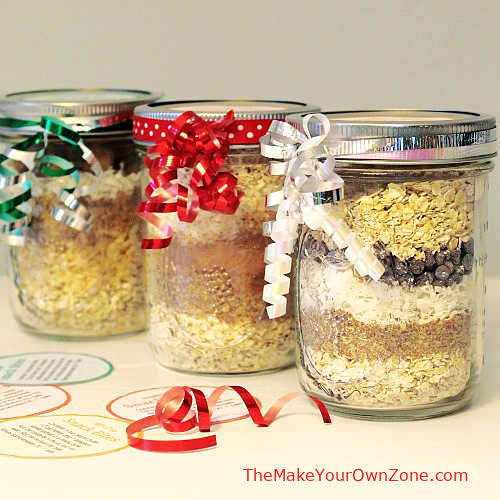 Layered Jar Mix: Healthy Snack Bites