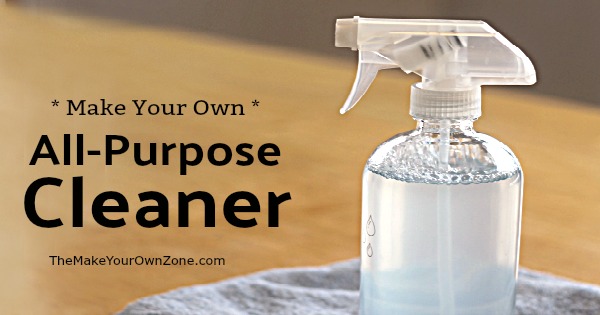 Make your own all purpose spray cleaner