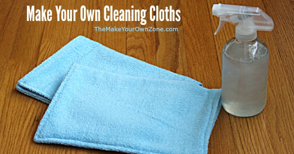 Make your own cleaning cloths