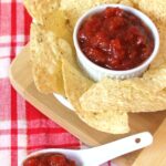 Recipe for quick and simple cherry salsa