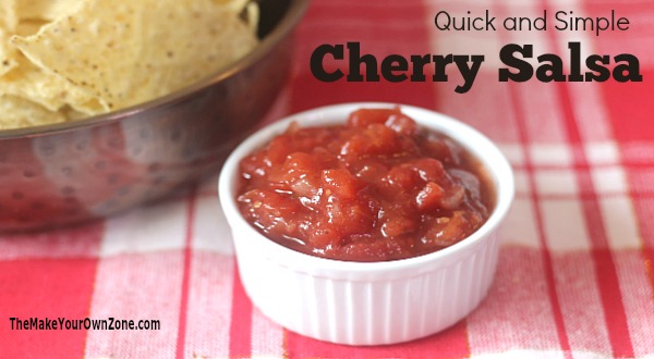 Quick and Simple Cherry Salsa