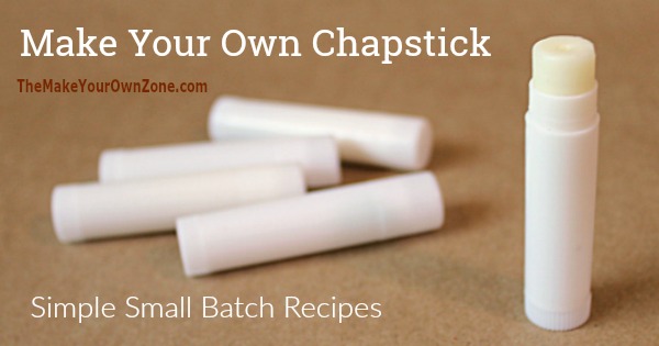 How to make homemade lip balm chapstick