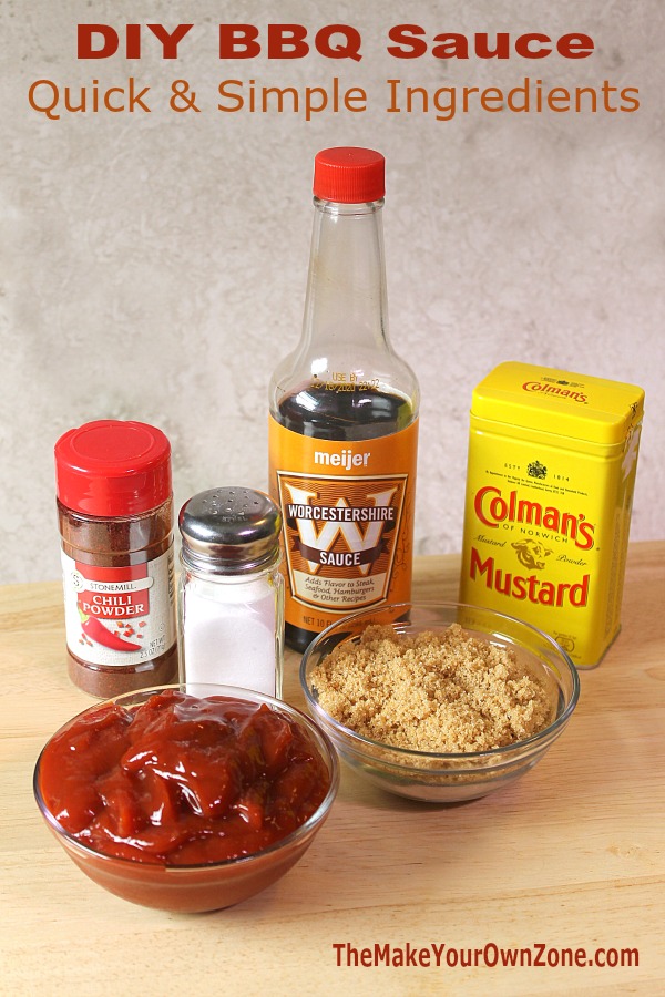 Quick and simple homemade BBQ sauce