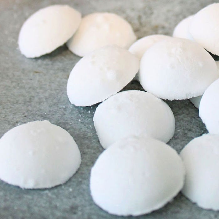 fizzing homemade toilet tabs